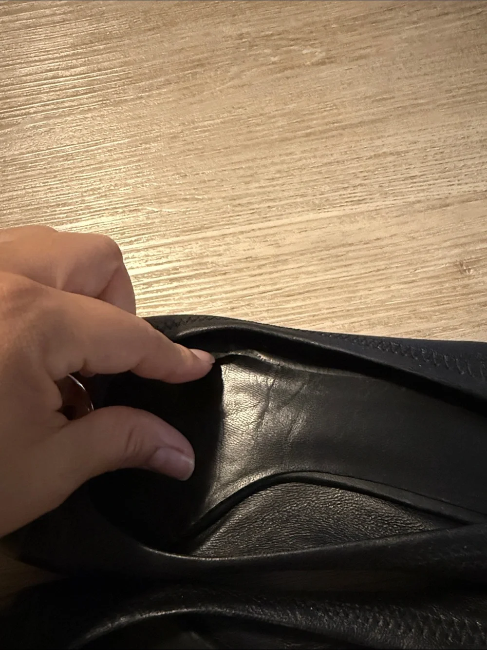Tory Burch Minnie Leather Travel Ballet Flats